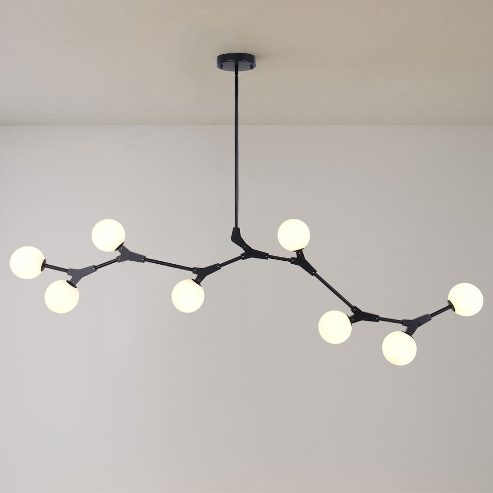 lightfixturesusa-mid-century-linear-island-branching-bubble-chandelier-chandelier-black-361713
