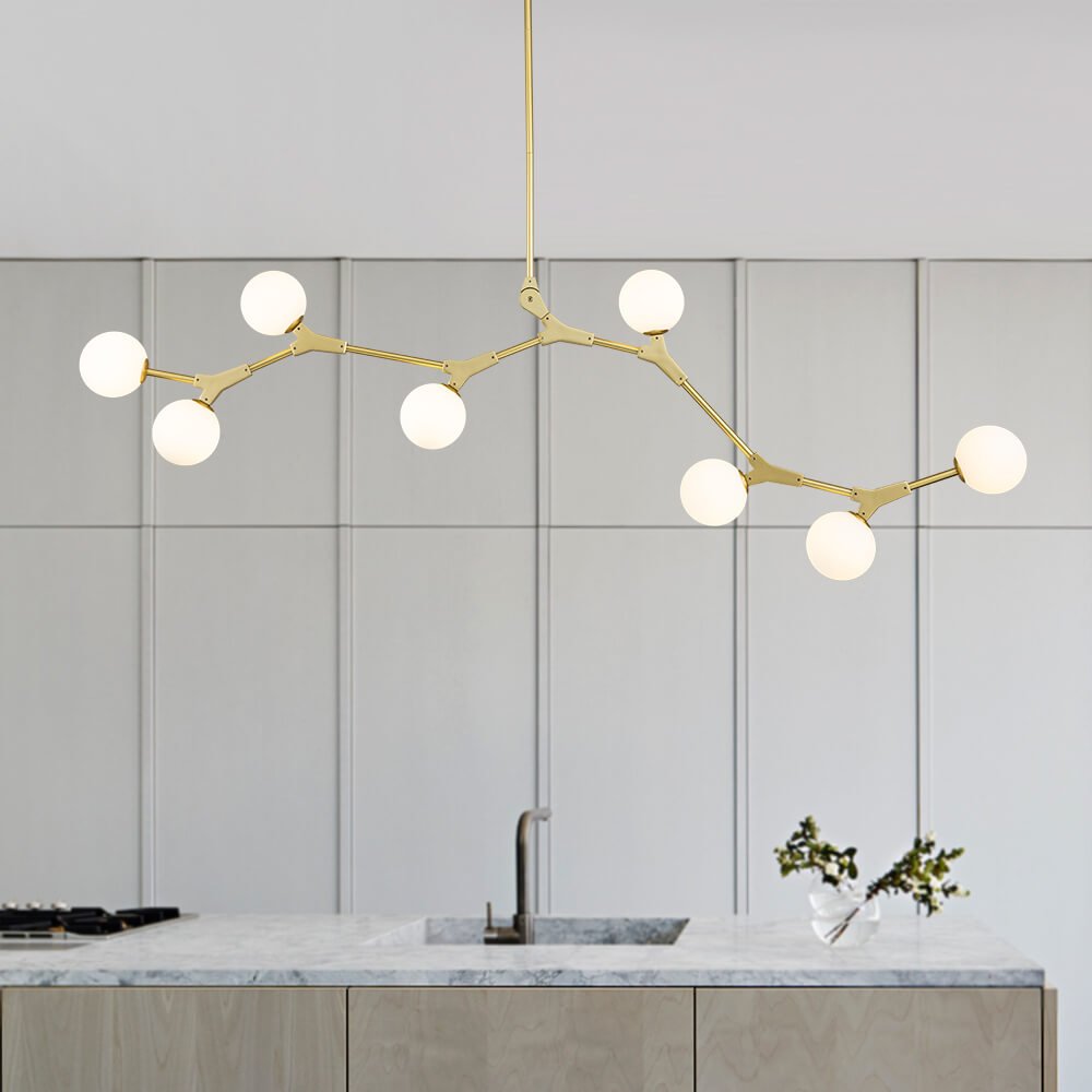 lightfixturesusa-mid-century-linear-island-branching-bubble-chandelier-chandelier-brass-803639 LightFixturesUSA-Mid-century Linear Island Branching Bubble Chandelier-Chandelier-Brass-