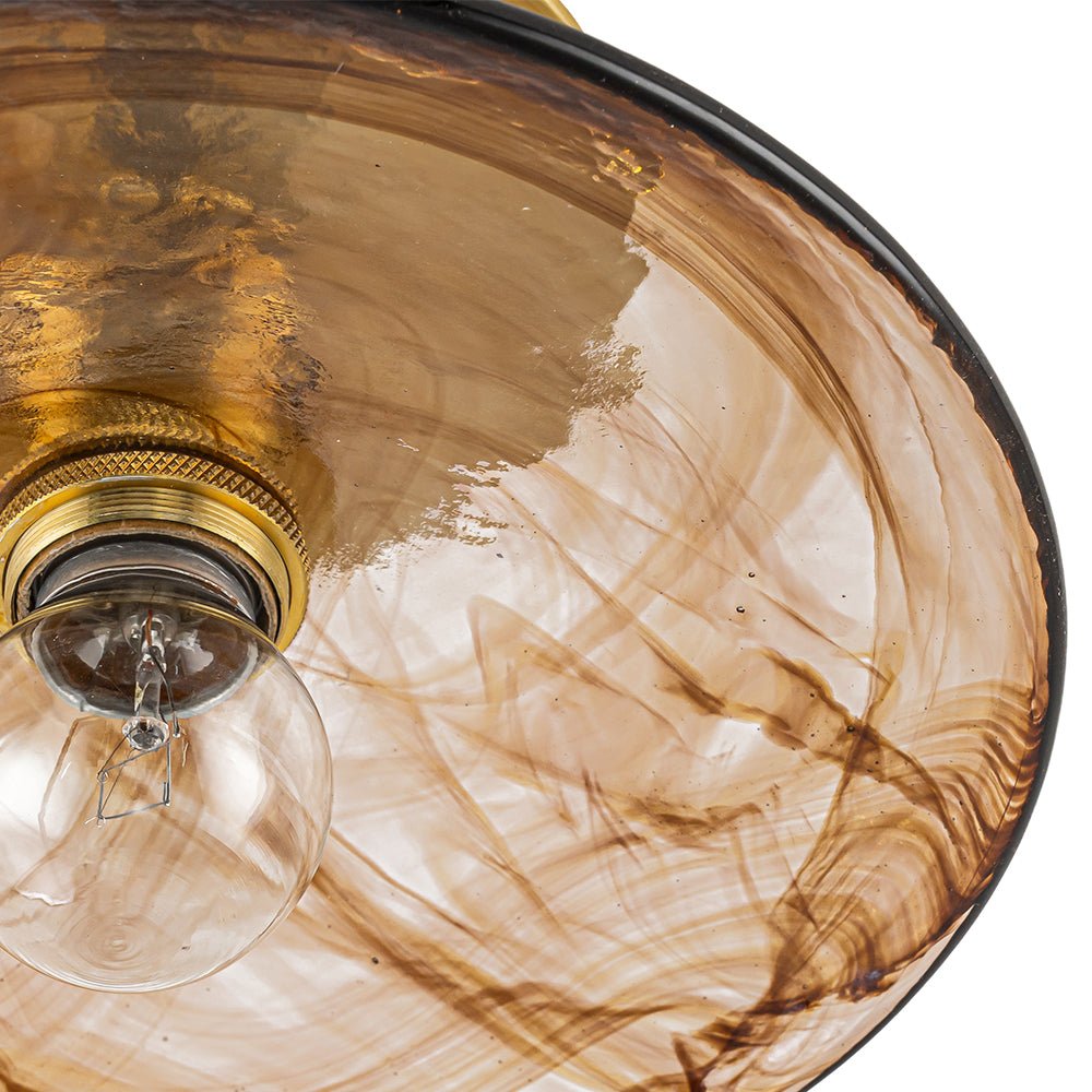 lightfixturesusa-mini-1-light-amber-swirl-glass-shade-semi-flush-mount-ceiling-light-saucer-2-packs-5444553
