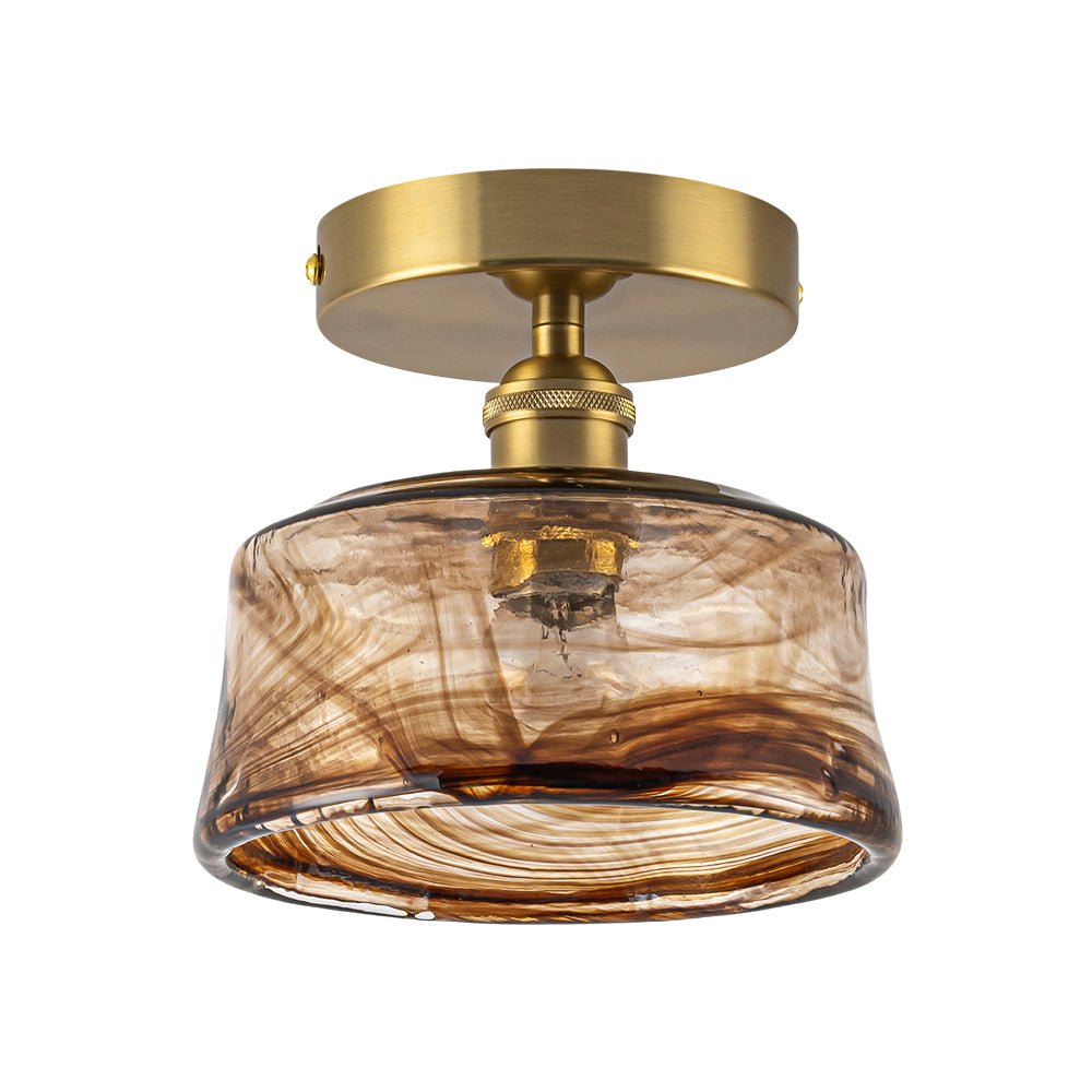 lightfixturesusa-mini-1-light-amber-swirl-glass-shade-semi-flush-mount-ceiling-light-saucer-2-packs-6791958