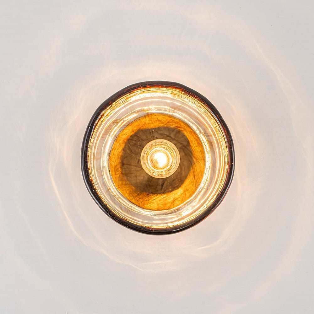 lightfixturesusa-mini-1-light-amber-swirl-glass-shade-semi-flush-mount-ceiling-light-saucer-2-packs-8727728