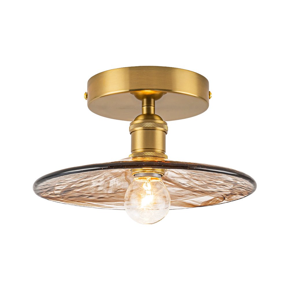 lightfixturesusa-mini-1-light-amber-swirl-glass-shade-semi-flush-mount-ceiling-light-saucer-2-packs-9930696