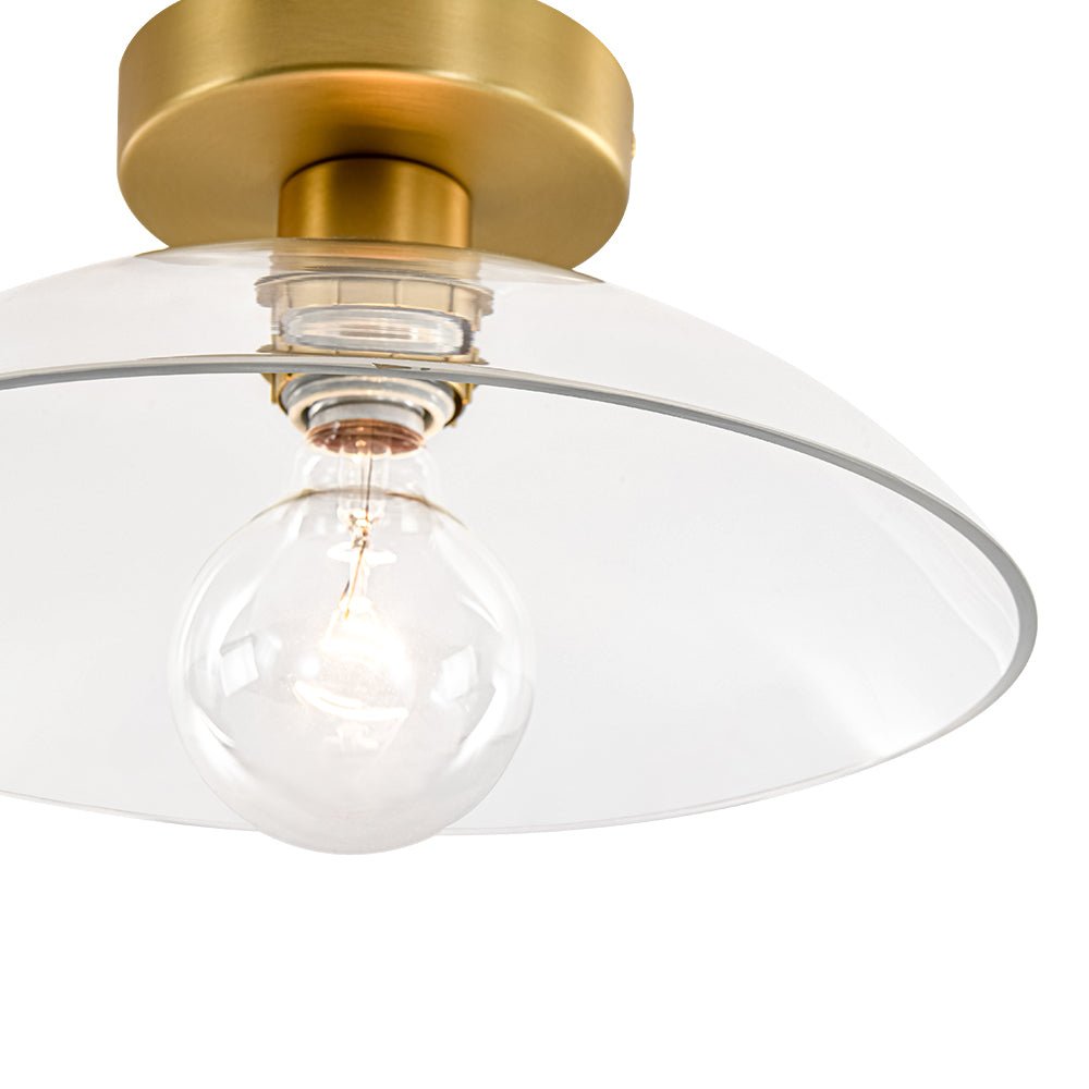 lightfixturesusa-minimalist-1-light-clear-glass-saucer-semi-flush-mount-ceiling-light-brass-5462215