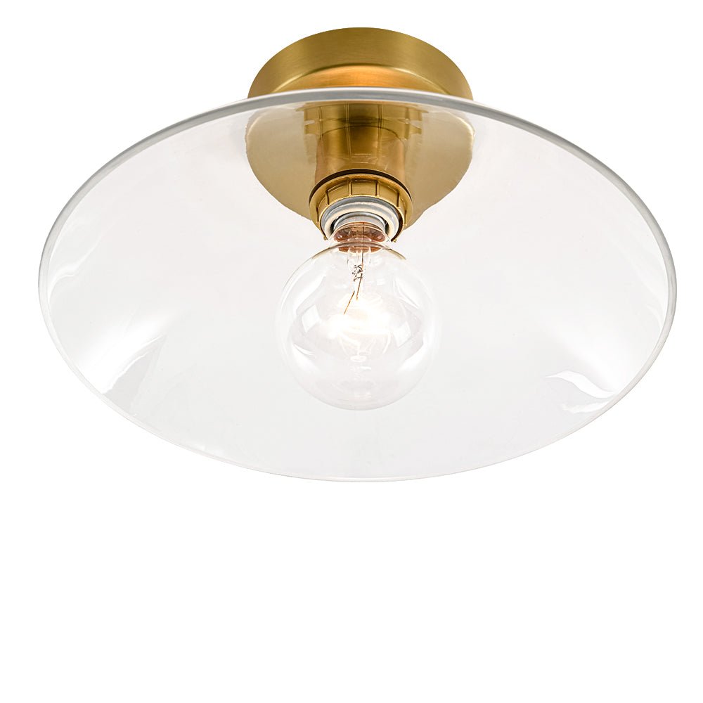 lightfixturesusa-minimalist-1-light-clear-glass-saucer-semi-flush-mount-ceiling-light-brass-8562631