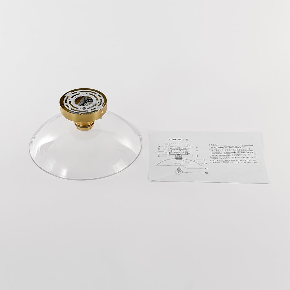 lightfixturesusa-minimalist-1-light-clear-glass-saucer-semi-flush-mount-ceiling-light-brass-8735821