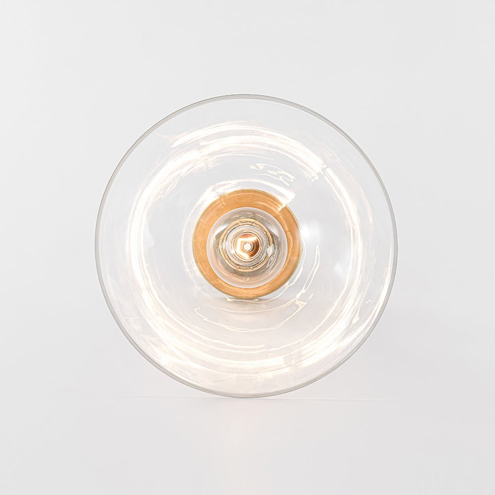 lightfixturesusa-minimalist-1-light-clear-glass-saucer-semi-flush-mount-ceiling-light-brass-8919545