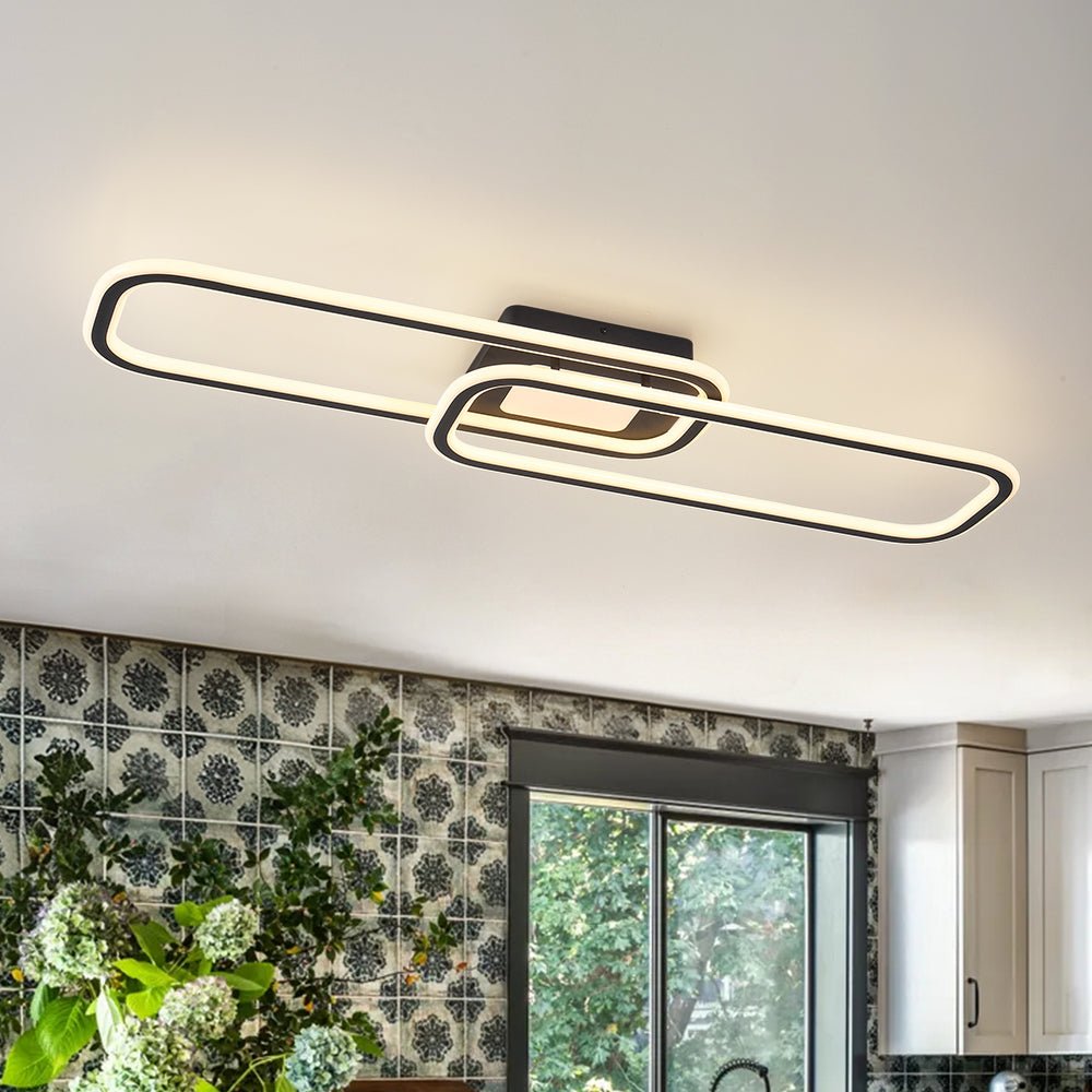 lightfixturesusa-minimalist-linear-rectangular-ring-dimmable-led-ceiling-light-ceiling-light-black-4390515 LightFixturesUSA - Minimalist Linear Rectangular Ring Dimmable LED Ceiling Light - Ceiling Light - Black -