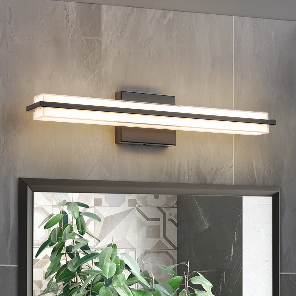 lightfixturesusa-minimalist-rectangle-dimmable-led-vanity-wall-light-wall-sconce-black-2475977 LightFixturesUSA - Minimalist Rectangle Dimmable LED Vanity Wall Light - Wall Sconce - Black -