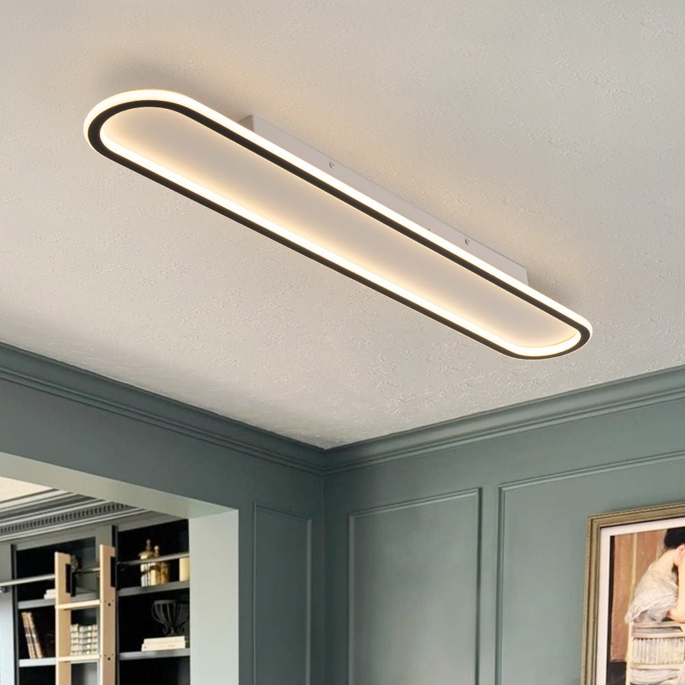 lightfixturesusa-minimalist-streamlined-oval-warm-led-ceiling-light-ceiling-light-31in-689838 LightFixturesUSA - Minimalist Streamlined Oval Warm LED Ceiling Light - Ceiling Light - 31in -