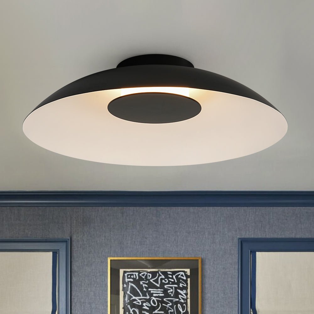 lightfixturesusa-minimalist-wide-flat-dome-dimmable-led-ceiling-light-ceiling-light-black-421753 LightFixturesUSA - Minimalist Wide Flat Dome Dimmable LED Ceiling Light - Ceiling Light - Black -