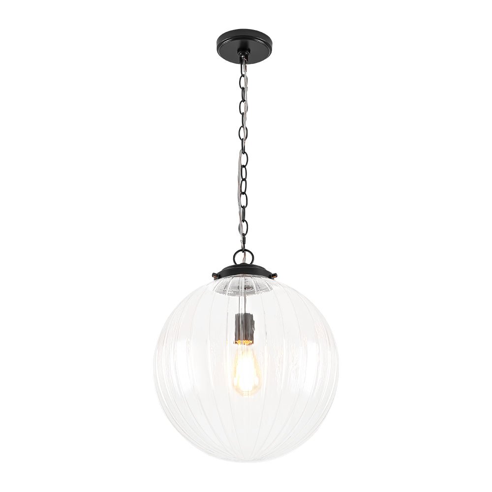 lightfixturesusa-modern-1-light-clear-ribbed-glass-globe-pendant-pendant-light-black-1178385