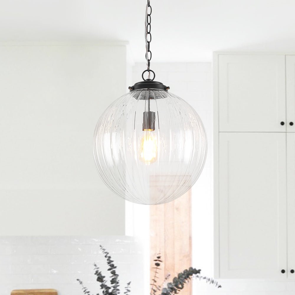 lightfixturesusa-modern-1-light-clear-ribbed-glass-globe-pendant-pendant-light-nickel-9565999