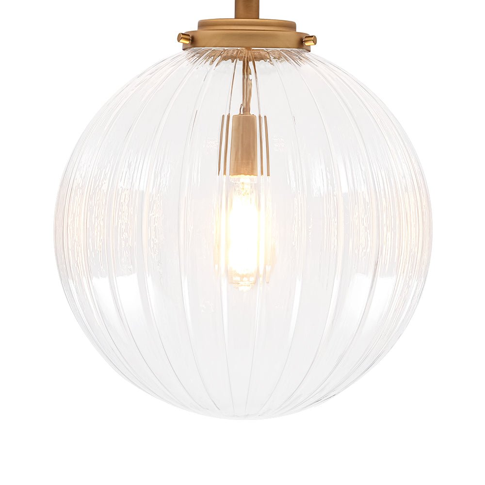 lightfixturesusa-modern-1-light-clear-ribbed-glass-globe-semi-flush-mount-ceiling-light-brass-5715161