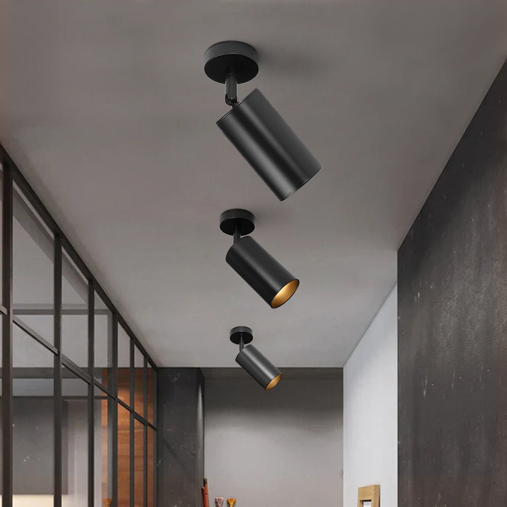 lightfixturesusa-modern-1-light-gu10-adjustable-ceiling-spot-light-track-light-ceiling-light-black-1-pack-137133 LightFixturesUSA - Modern 1 - Light GU10 Adjustable Ceiling Spot Light Track Light - Ceiling Light - Black - 1 Pack -
