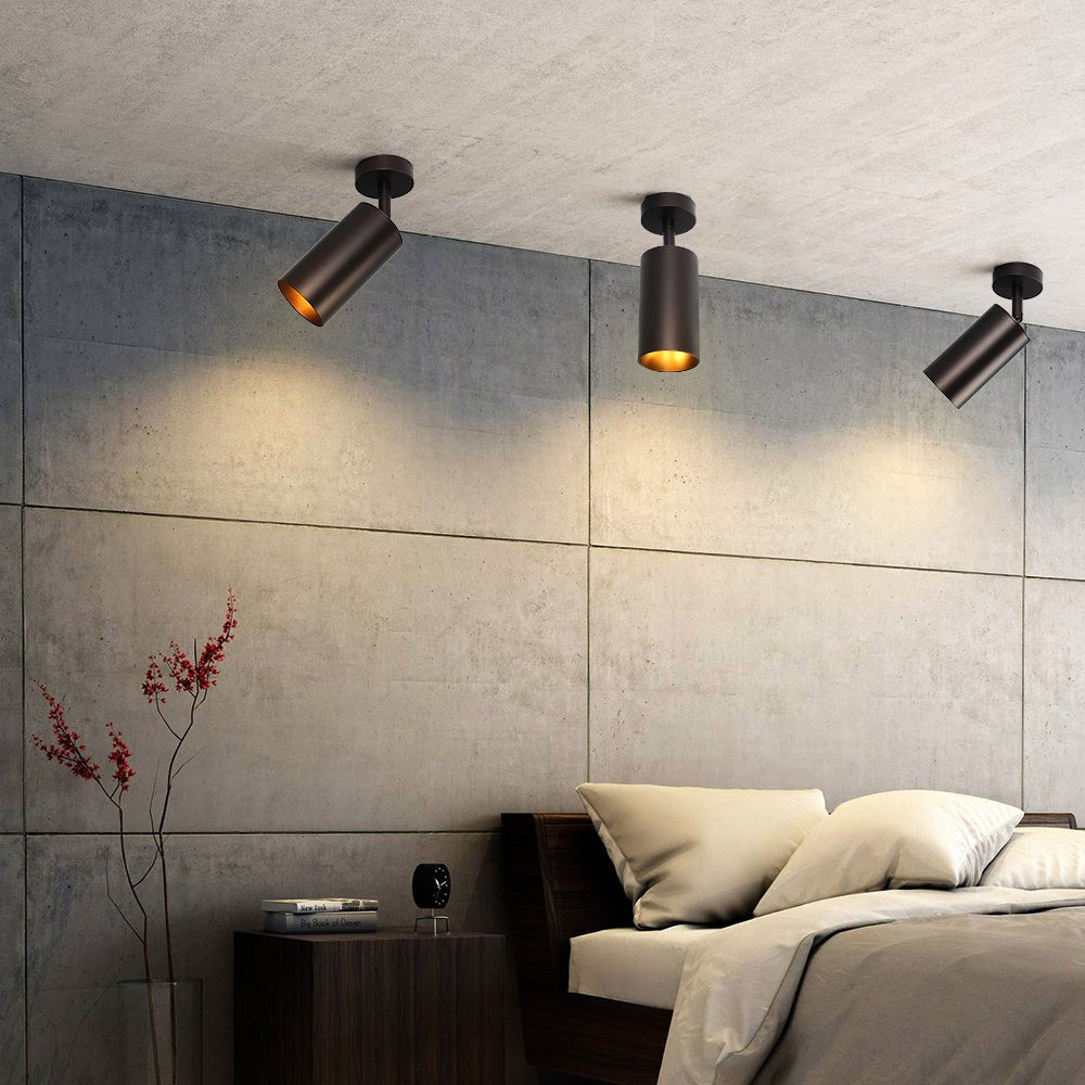 lightfixturesusa-modern-1-light-gu10-adjustable-ceiling-spot-light-track-light-ceiling-light-oil-rubbed-bronze-2-packs-266551 LightFixturesUSA - Modern 1 - Light GU10 Adjustable Ceiling Spot Light Track Light - Ceiling Light - Oil Rubbed Bronze - 2 Packs -