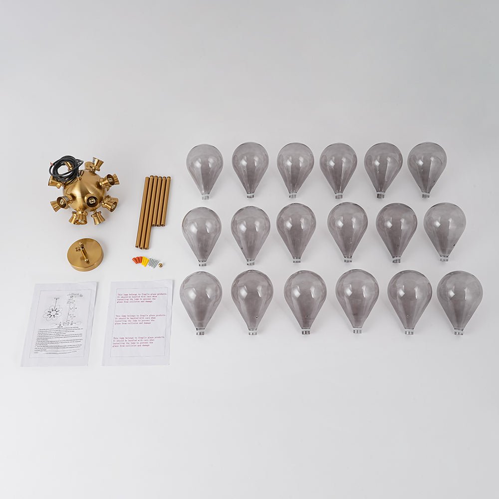 lightfixturesusa-modern-18-light-cluster-gray-glass-bubble-chandelier-chandelier-gray-125722