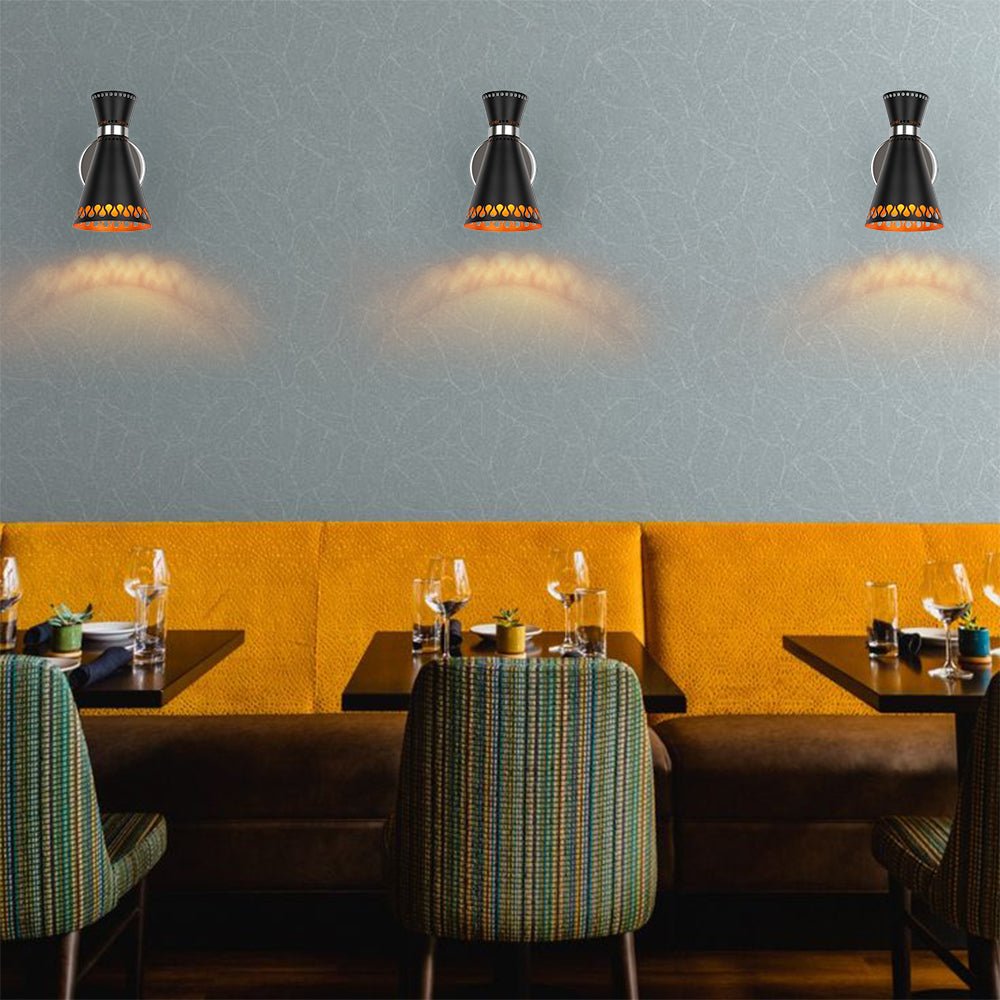lightfixturesusa-modern-180-degree-adjustable-conical-1-light-wall-sconce-wall-sconce-2-packs-934779 LightFixturesUSA - Modern 180 - Degree Adjustable Conical 1 - Light Wall Sconce - Wall Sconce - 2 Packs -