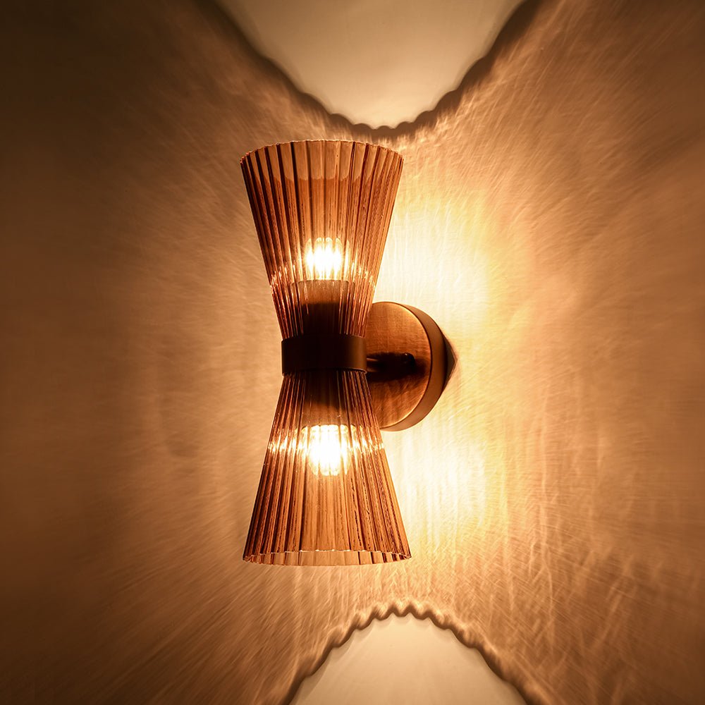 lightfixturesusa-modern-2-light-up-down-pleated-glass-cone-wall-sconce-wall-sconce-white-glass-967529