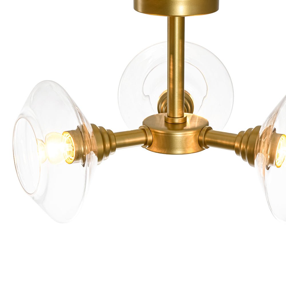 lightfixturesusa-modern-3-light-clear-glass-round-sputnik-semi-flush-mount-chandelier-brass-1926832