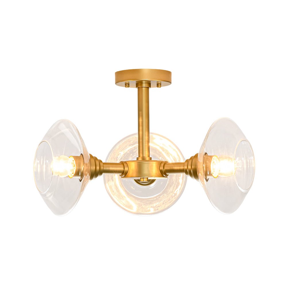 lightfixturesusa-modern-3-light-clear-glass-round-sputnik-semi-flush-mount-chandelier-brass-4159255