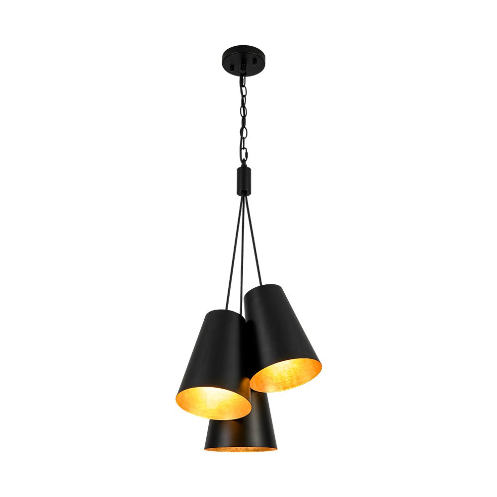 lightfixturesusa-modern-3-light-cluster-metal-conical-shade-chandelier-chandelier-black-3966901