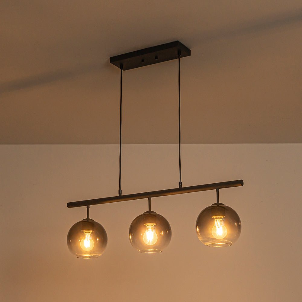lightfixturesusa-modern-3-light-gradual-smoked-glass-globe-island-chandelier-chandelier-black-3306566