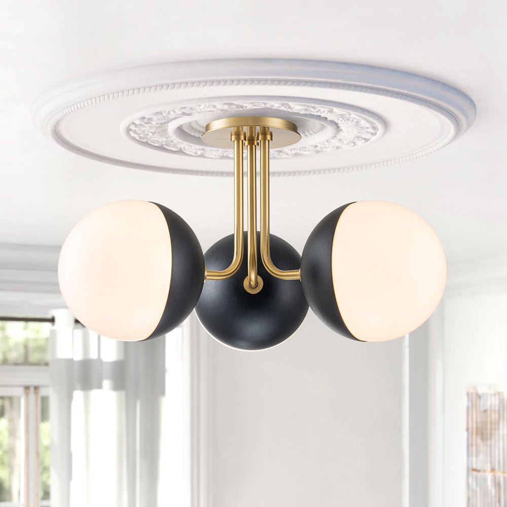 lightfixturesusa-modern-3-light-milky-glass-globe-ceiling-light-ceiling-light-brass-712163 LightFixturesUSA-Modern 3-Light Milky Glass Globe Ceiling Light-Ceiling Light-Brass-