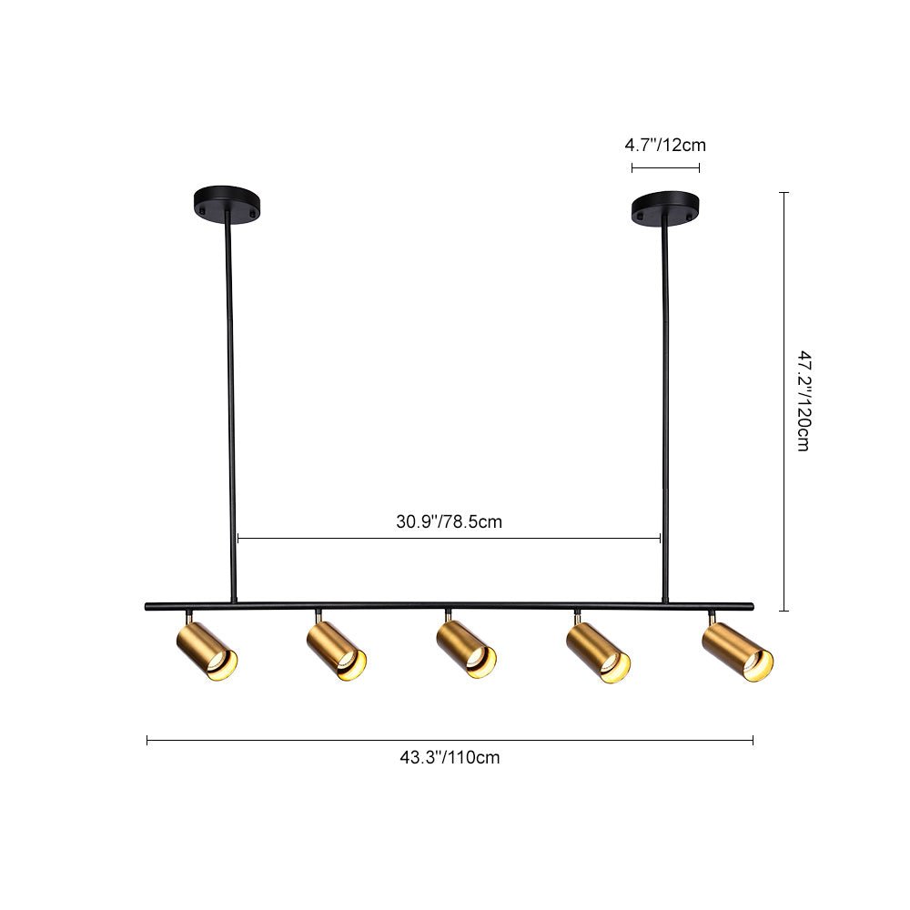 lightfixturesusa-modern-5-light-island-linear-track-light-chandelier-blackgold-412326