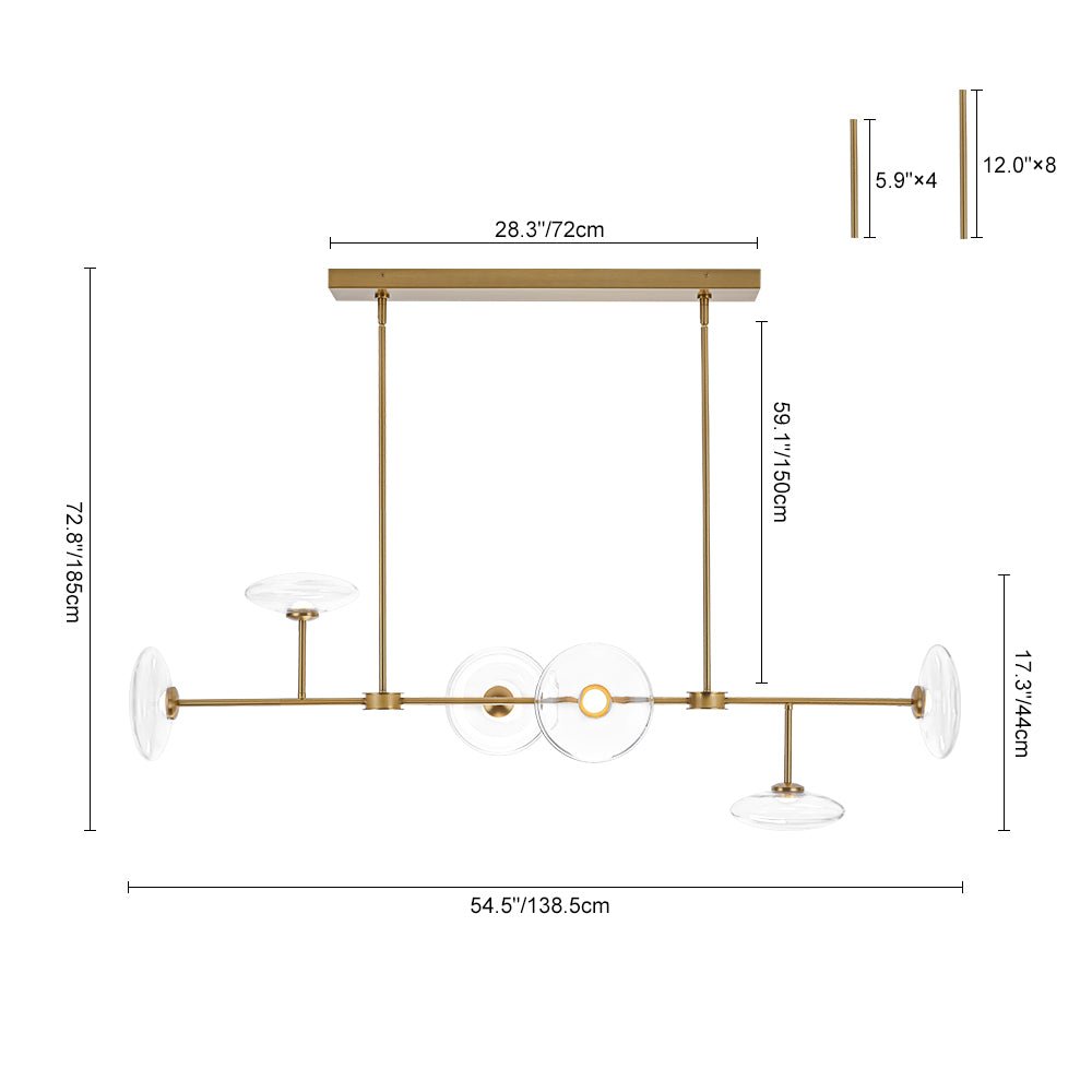 lightfixturesusa-modern-6-light-clear-glass-dimmable-led-linear-island-chandelier-chandelier-black-pre-order-311212