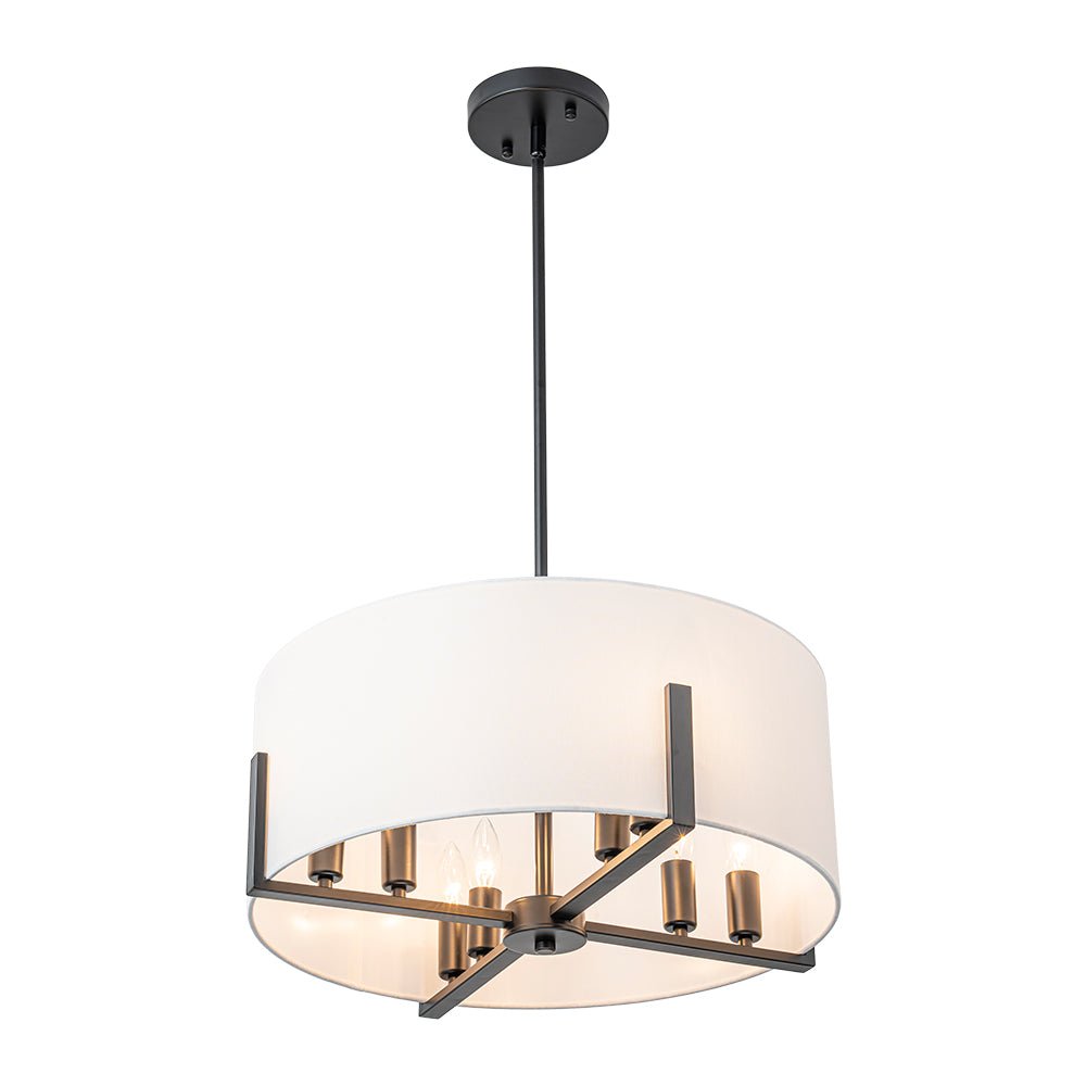 lightfixturesusa-modern-8-light-wide-drum-fabric-cage-chandelier-chandelier-black-944193