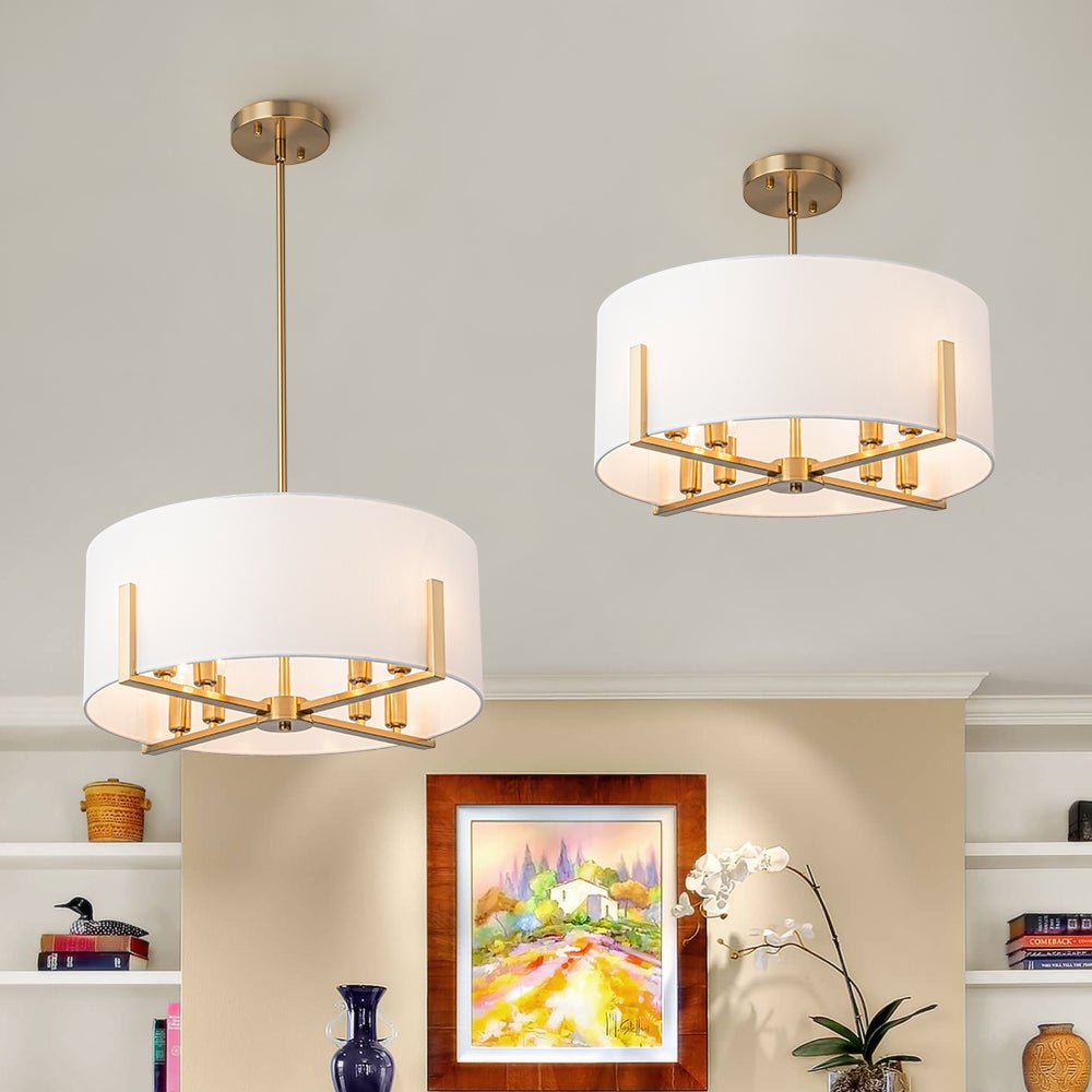 lightfixturesusa-modern-8-light-wide-drum-fabric-cage-chandelier-chandelier-brass-243444