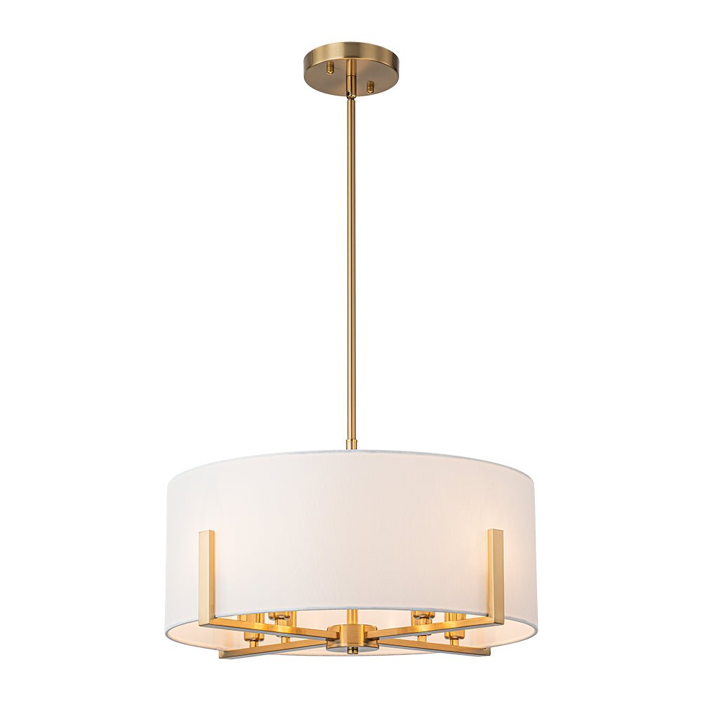 lightfixturesusa-modern-8-light-wide-drum-fabric-cage-chandelier-chandelier-brass-643730 LightFixturesUSA - Modern 8 - Light Wide Drum Fabric Cage Chandelier - Chandelier - Brass -