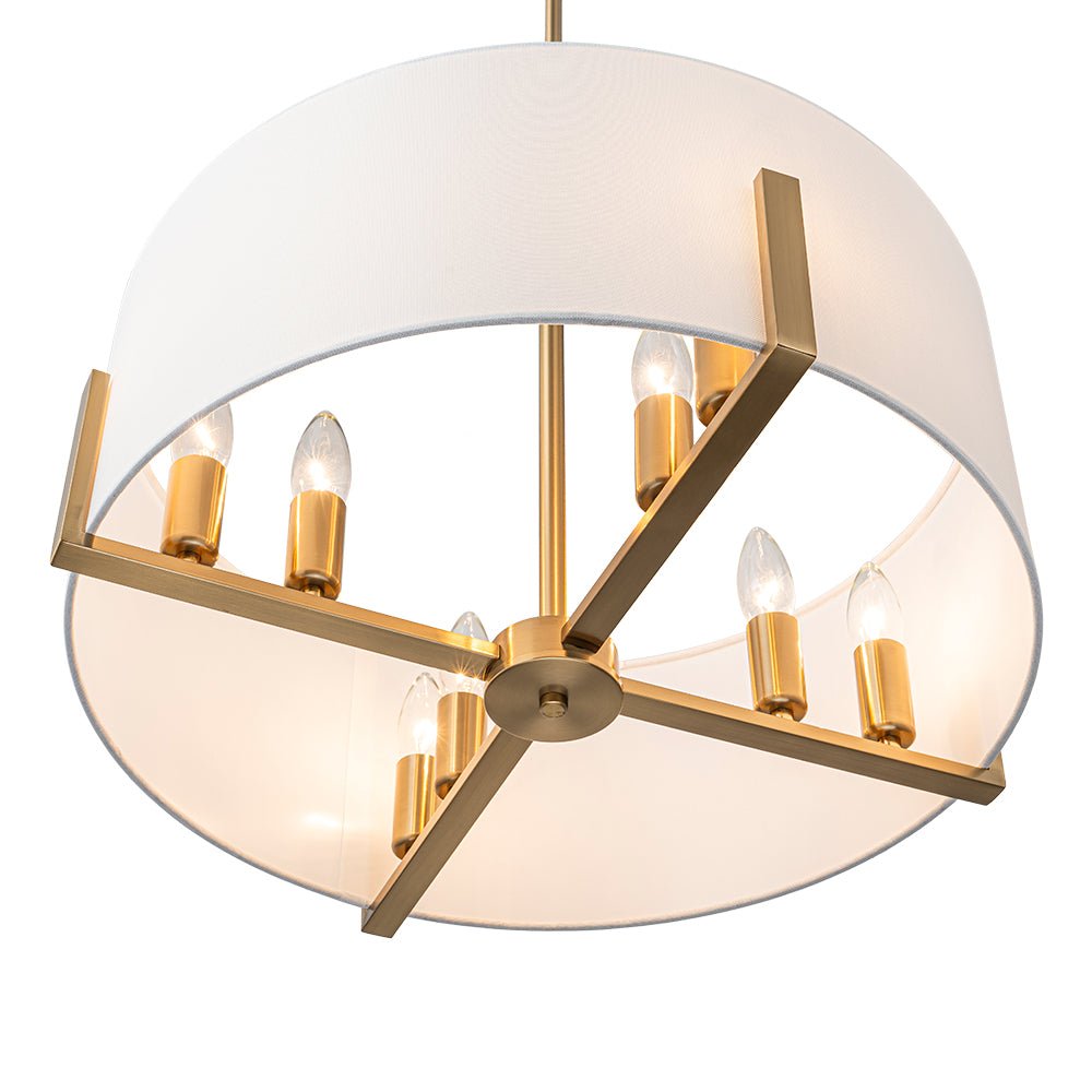lightfixturesusa-modern-8-light-wide-drum-fabric-cage-chandelier-chandelier-brass-672946