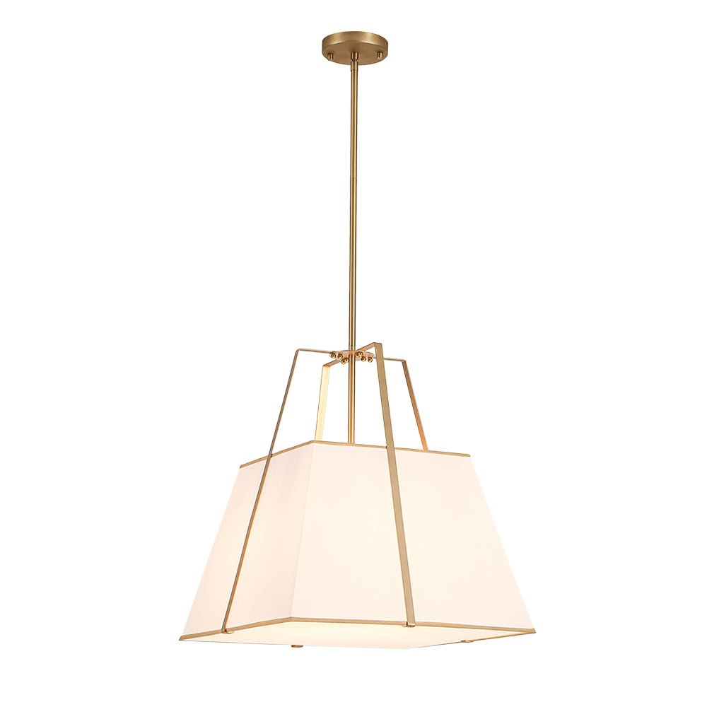 lightfixturesusa-modern-brass-white-fabric-tapered-cage-pendant-light-ceiling-light-whitebrass-2318903