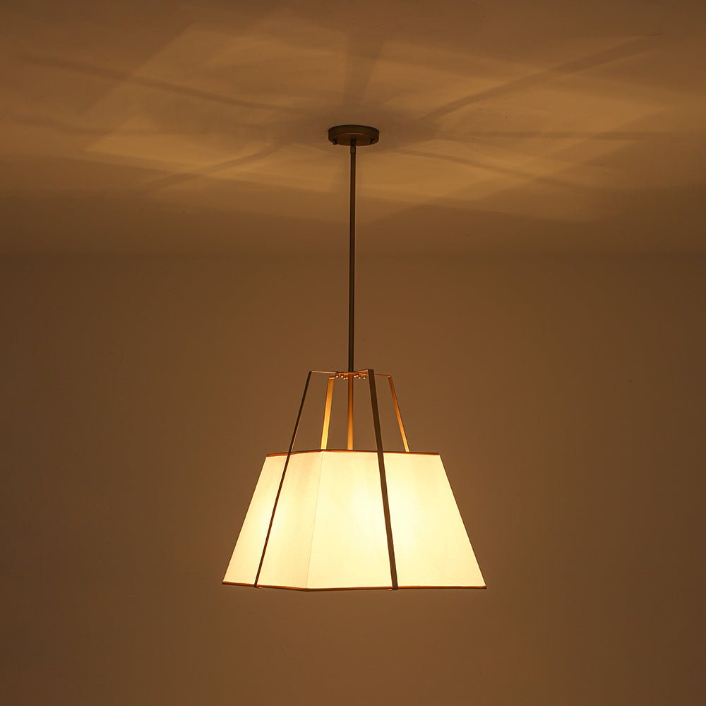 lightfixturesusa-modern-brass-white-fabric-tapered-cage-pendant-light-ceiling-light-whitebrass-2412253