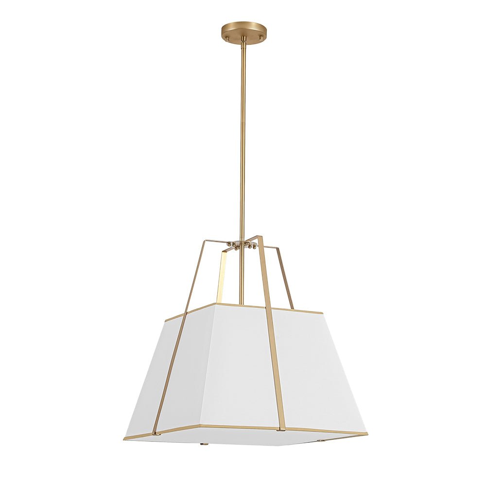 lightfixturesusa-modern-brass-white-fabric-tapered-cage-pendant-light-ceiling-light-whitebrass-8243481