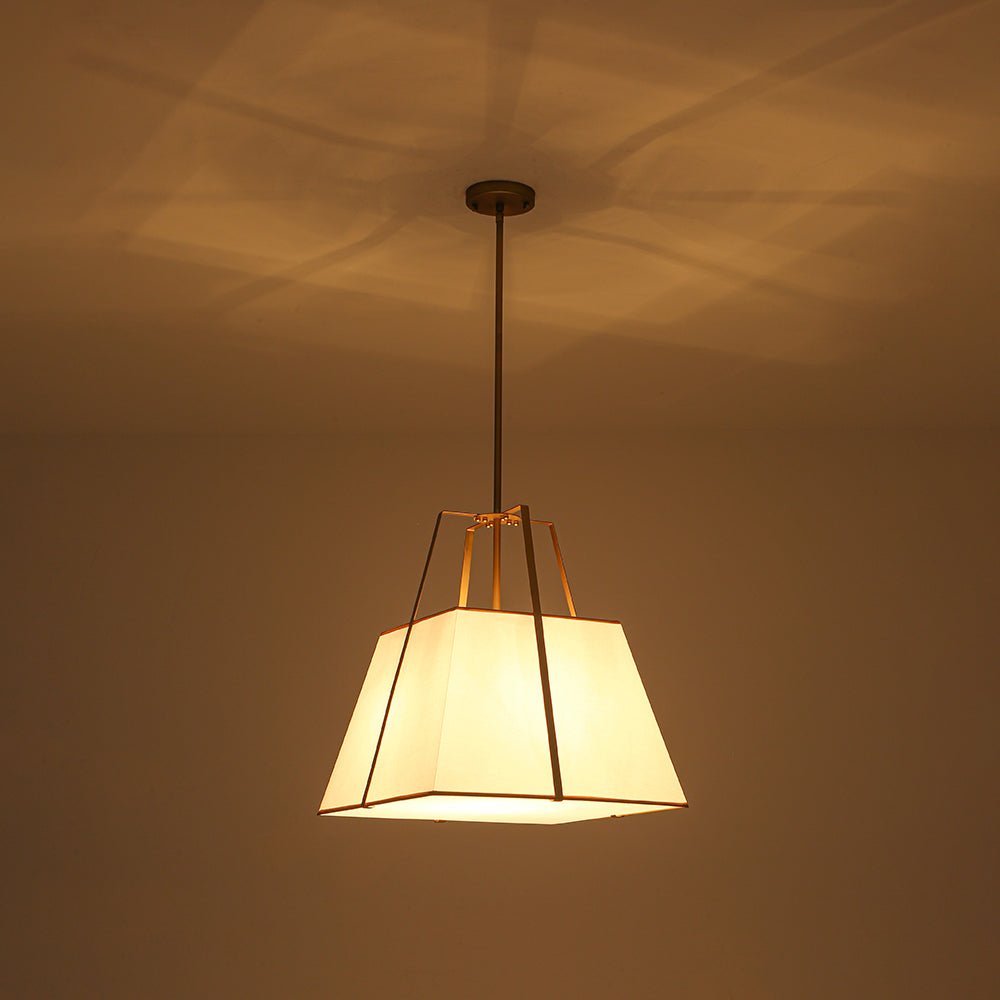 lightfixturesusa-modern-brass-white-fabric-tapered-cage-pendant-light-ceiling-light-whitebrass-8511448