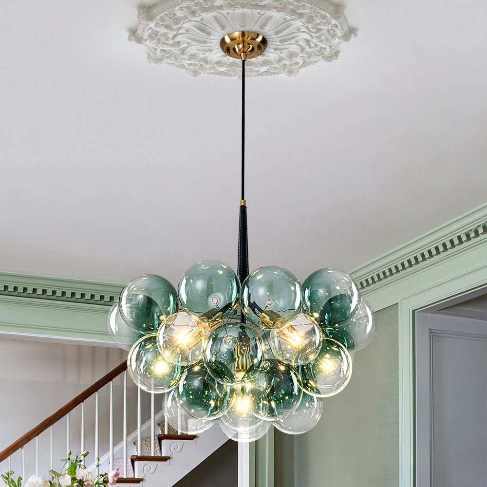 lightfixturesusa-modern-cluster-gradient-green-glass-globe-bubble-chandelier-chandelier-green-bubble-exclusive-offer-5312055 LightFixturesUSA - Modern Cluster Gradient Green Glass Globe Bubble Chandelier - Chandelier - Green Bubble (Exclusive Offer) -