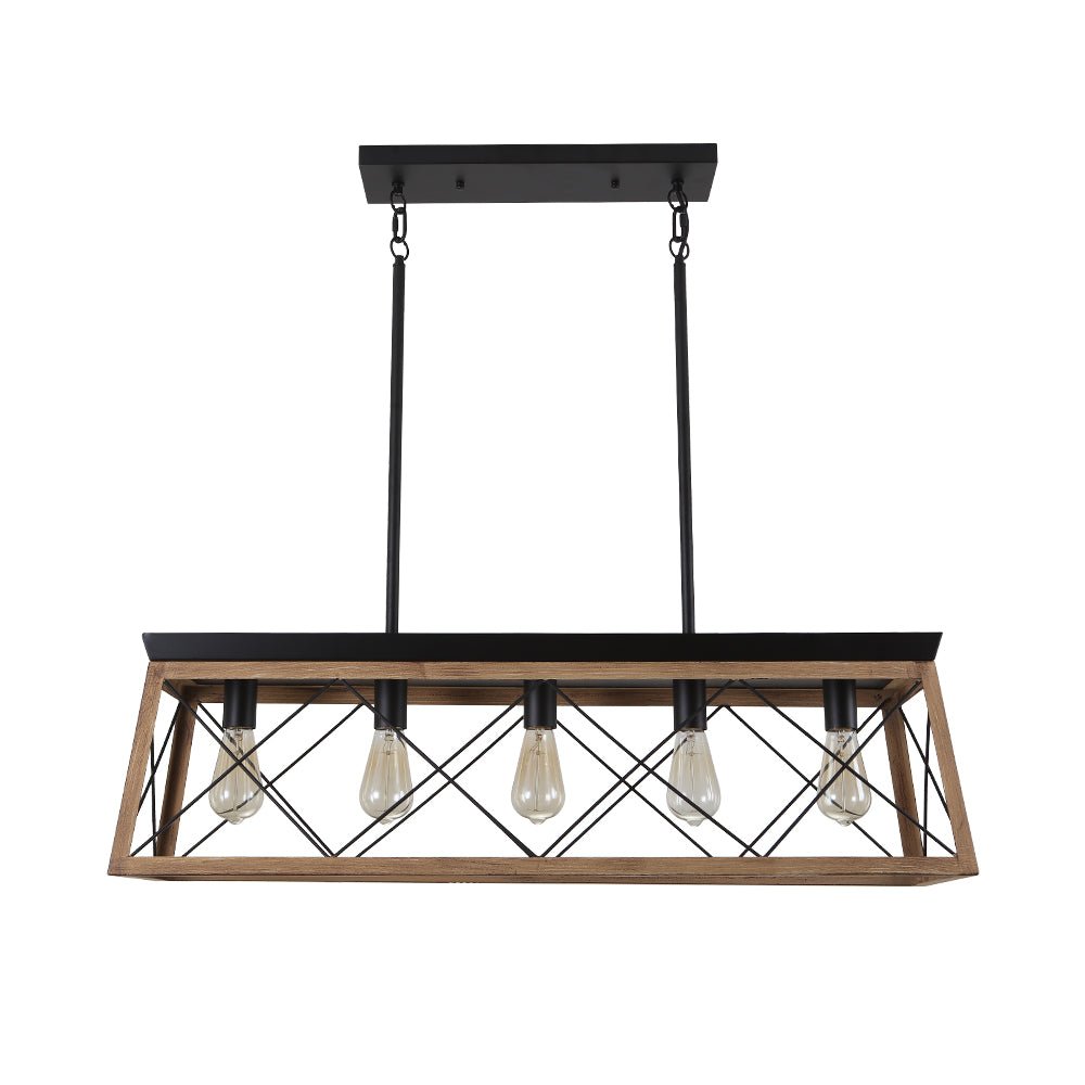 lightfixturesusa-modern-farmhouse-5-light-kitchen-island-faux-wood-linear-chandelier-pendant-chandelier-brown-119473