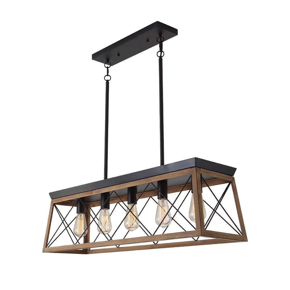 lightfixturesusa-modern-farmhouse-5-light-kitchen-island-faux-wood-linear-chandelier-pendant-chandelier-brown-221885