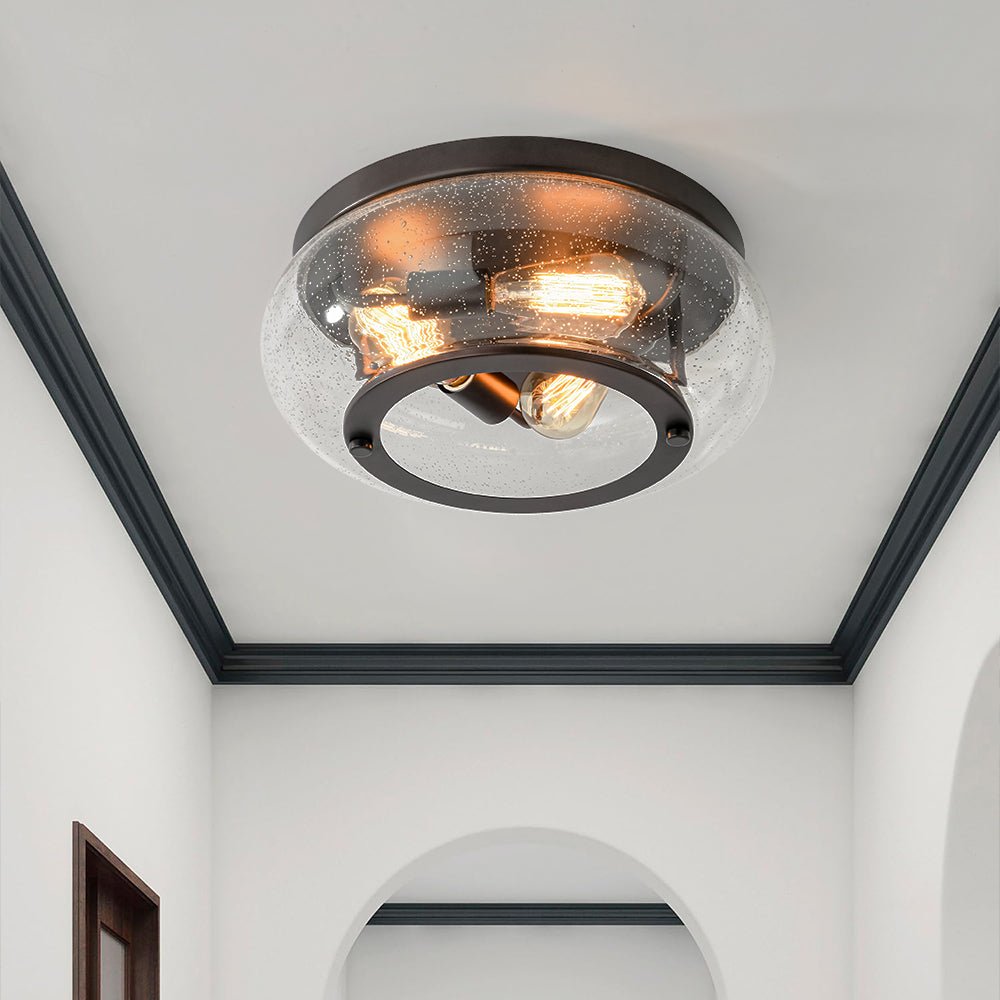 lightfixturesusa-modern-farmhouse-seeded-glass-round-ceiling-light-ceiling-light-oil-rubbed-bronze-951580 LightFixturesUSA - Modern Farmhouse Seeded Glass Round Ceiling Light - Ceiling Light - Oil - Rubbed Bronze -