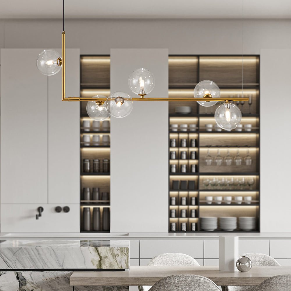 lightfixturesusa-modern-glass-bubble-kitchen-island-linear-pendant-chandelier-black-186498