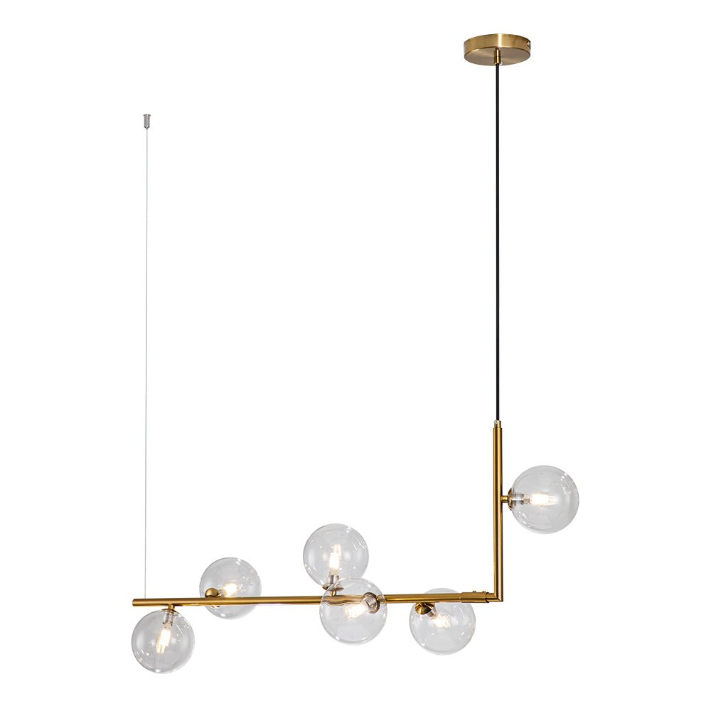 lightfixturesusa-modern-glass-bubble-kitchen-island-linear-pendant-chandelier-black-930305