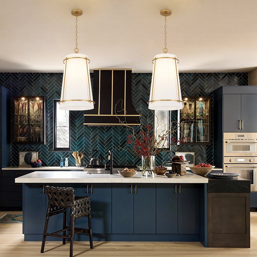 lightfixturesusa-modern-mid-century-fabric-tall-cone-cage-pendant-light-ceiling-light-brass-8875253