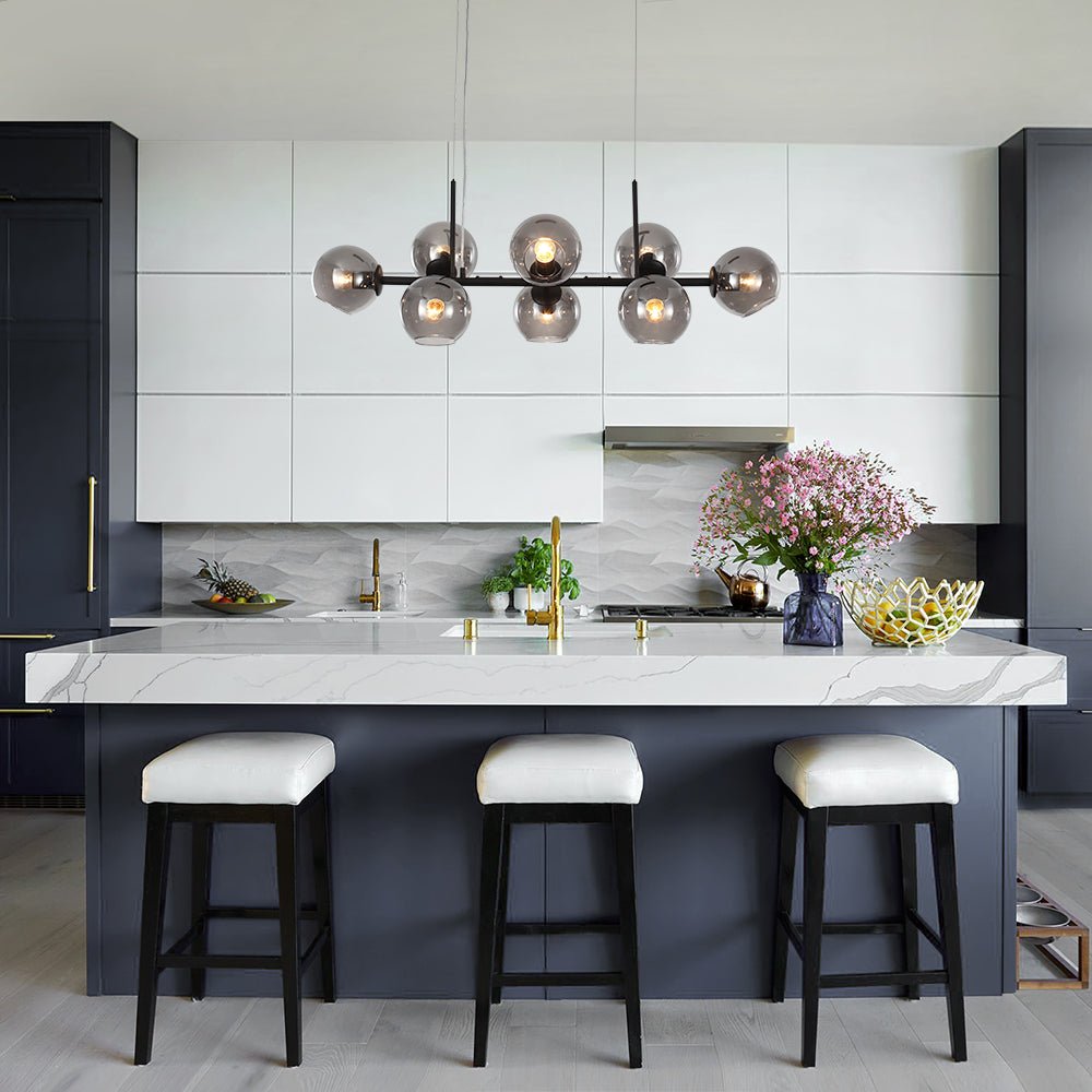 lightfixturesusa-modern-mid-century-globe-kitchen-island-pendant-light-chandelier-black-760945