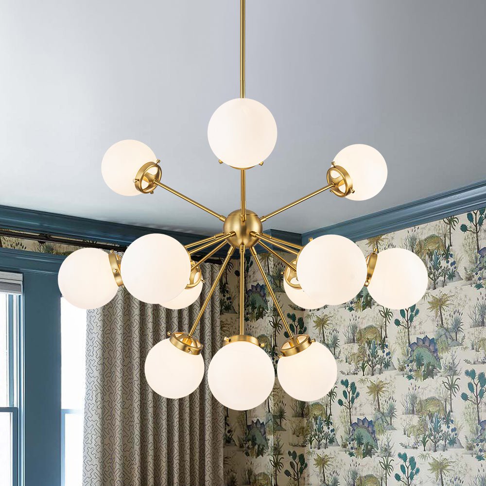 lightfixturesusa-modern-opal-glass-globe-12-light-sphere-sputnik-chandelier-chandelier-brass-8644125 LightFixturesUSA - Modern Opal Glass Globe 12 - light Sphere Sputnik Chandelier - Chandelier - Brass -