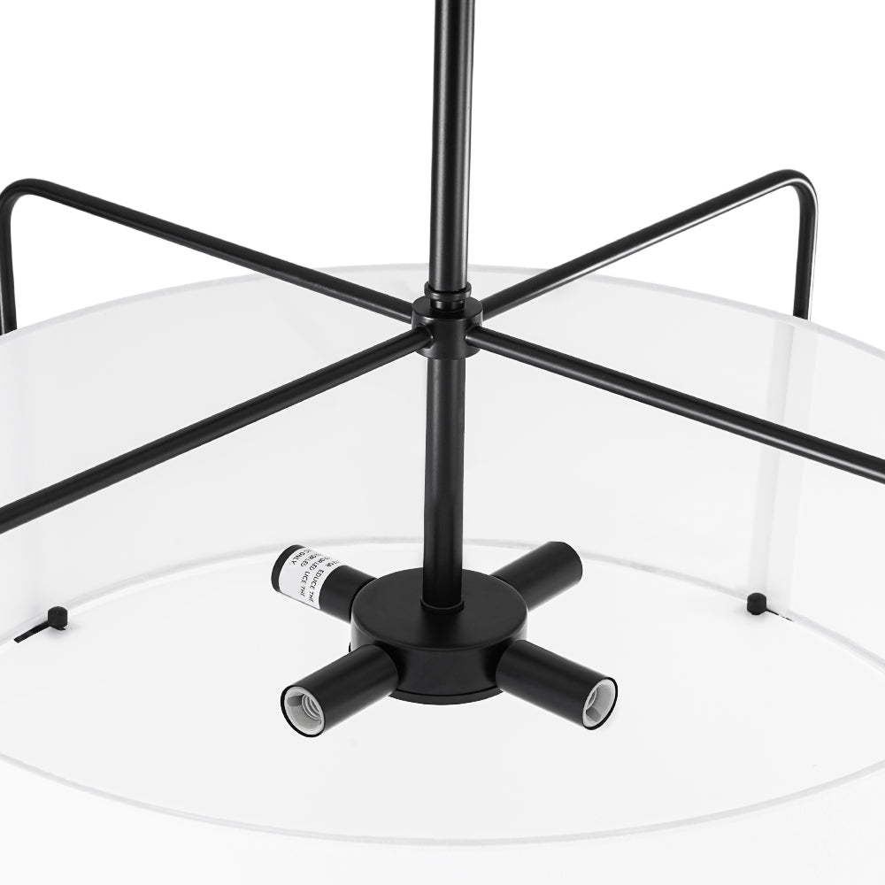 lightfixturesusa-modern-round-white-fabric-drum-cage-semi-flush-mount-ceiling-light-black-pre-order-5845393