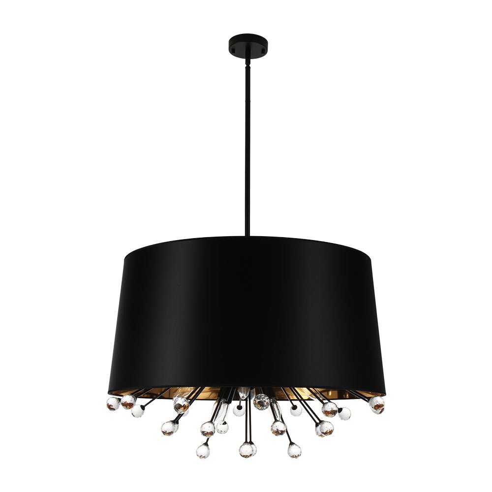 lightfixturesusa-moody-luxe-starburst-crystal-black-fabric-drum-cage-chandelier-chandelier-307-in-3413618