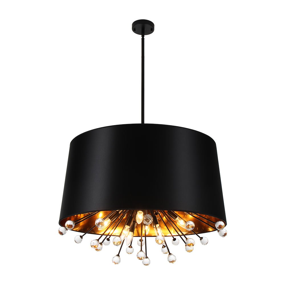 lightfixturesusa-moody-luxe-starburst-crystal-black-fabric-drum-cage-chandelier-chandelier-307-in-5379334