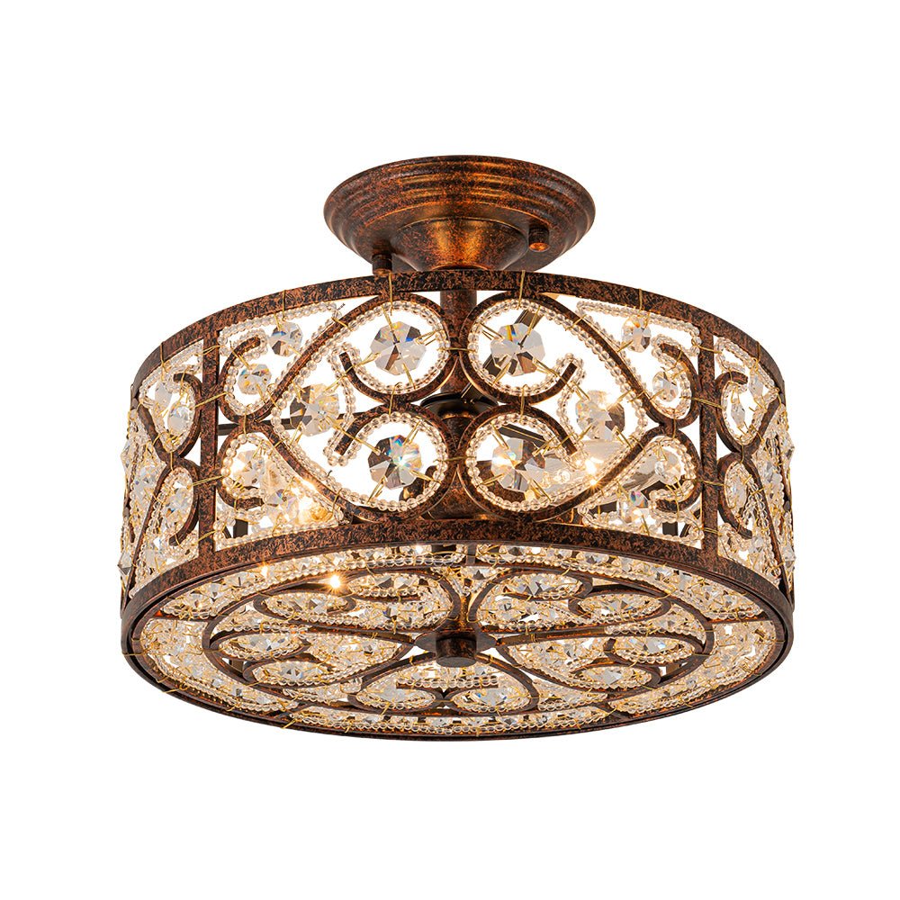 lightfixturesusa-moroccan-antique-crystal-drum-cage-semi-flush-mount-ceiling-light-13-in-482142